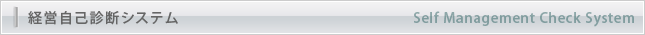 経営自己診断システム